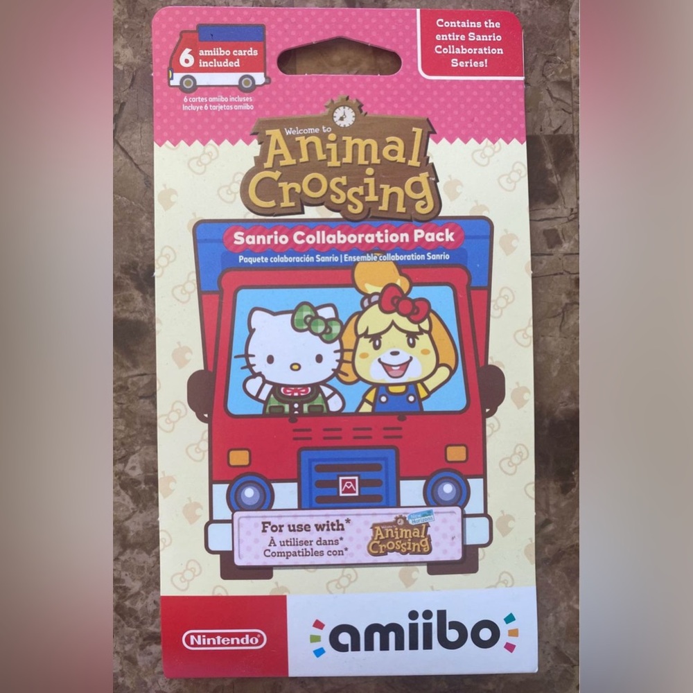 Nintendo Switch Amiibo Cards Animal Crossing New Horizon Sanrio Collab SEALED